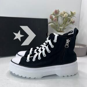 Converse Chuck Taylor All Star Lugged Heel Platform Shoes A03011C Girl's 4.5